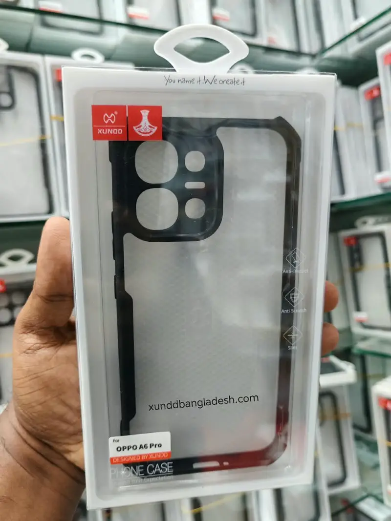 Xundd Original XUNDD Case for OPPO A6 Pro – Bumper Protective Shockproof Case Phone Cases & Covers Price in Bangladesh - Mobile.com.bd