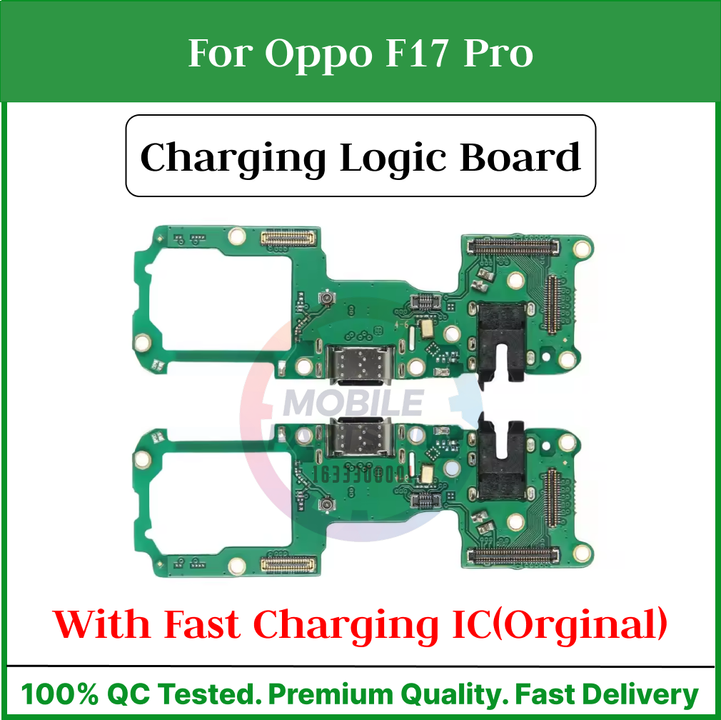 Charging Logic Board For Oppo F17 Pro Charging Port For USB Plug PCB Dock Connector Replacement Parts