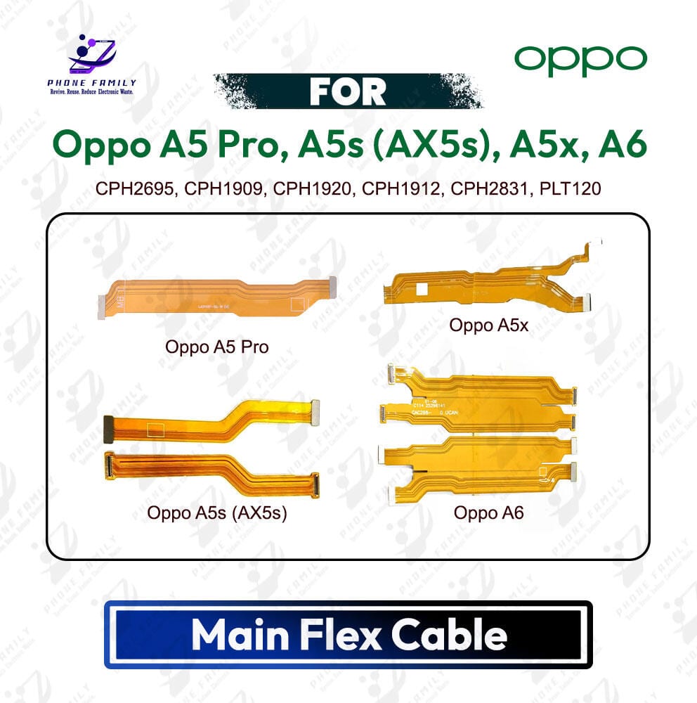 Oppo A5 Pro, A5s (AX5s), A5x, A6 Main Board Motherboard Connector Flex Cable - Price in Bangladesh