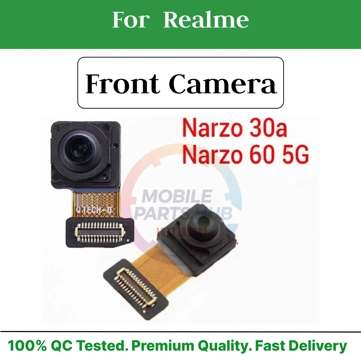 Front Camera Module for Realme Narzo 30a 60 5G Selfie Camera Mobile Parts & Accessories Price in Bangladesh - Mobile.com.bd