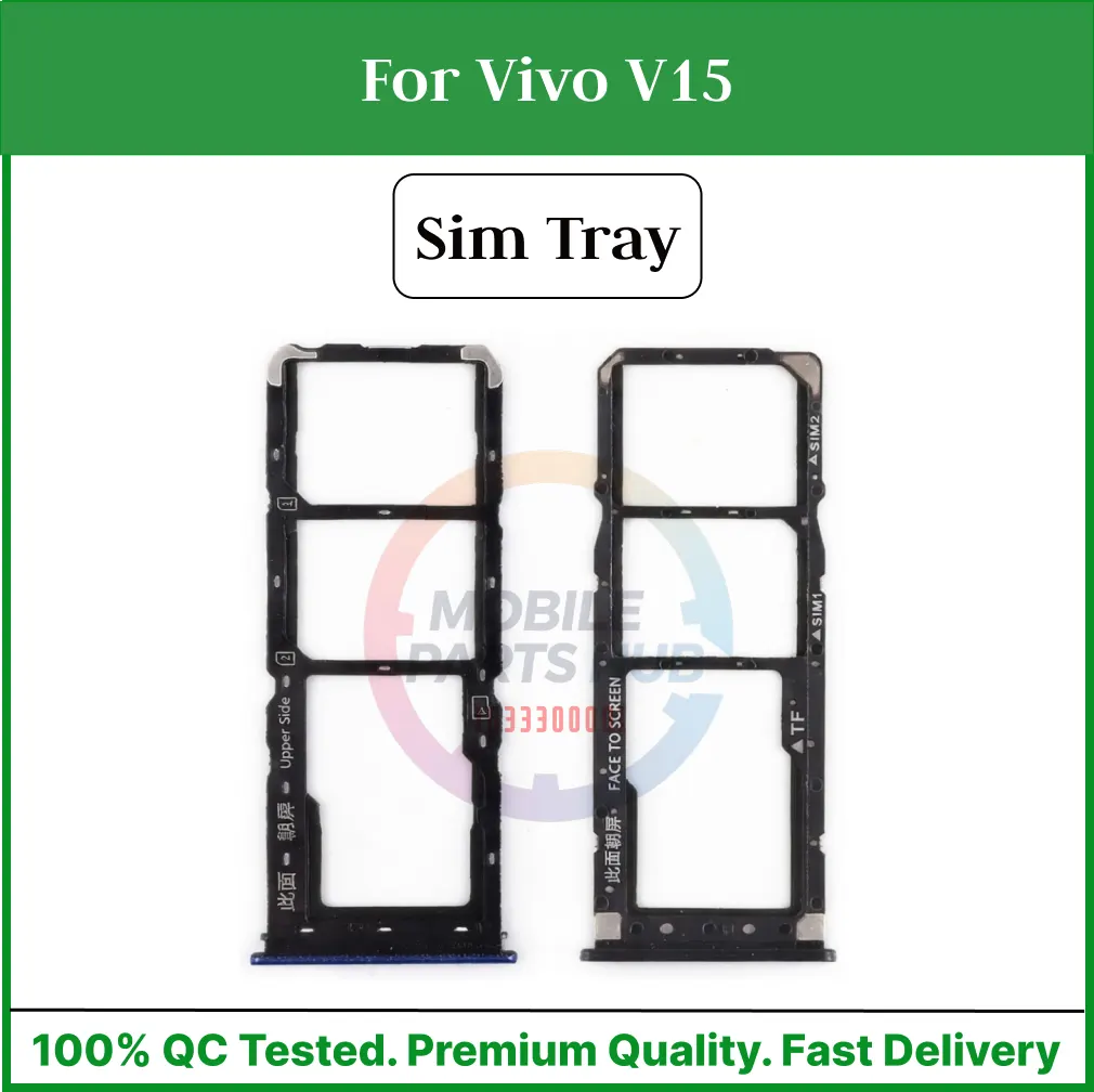 Vivo V15 Sim Tray Micro SD Card Slot with Sim Ejector Pin Replacement Part Sim Trays & Ejector Pins Price in Bangladesh - Mobile.com.bd