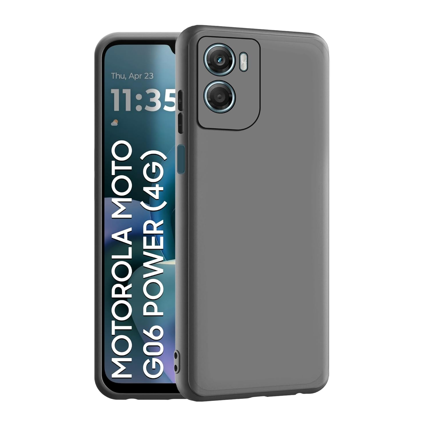 Motorola Original Premium Liquid Silicone Phone cover for Motorola Moto G06 Power (4G) Back Cover Case & Cover Price in Bangladesh - Mobile.com.bd