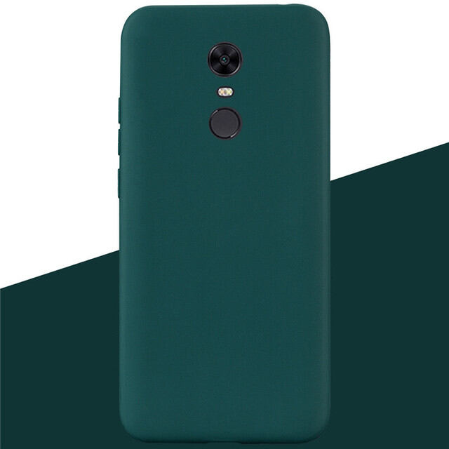 For Xiaomi Redmi 5 Plus luxury silicon protect Back Cover soft case - Camera