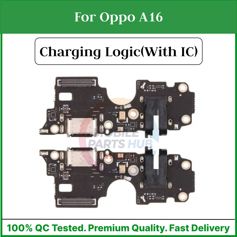Charging Logic Board For Oppo A16 Charging Port USB Plug PCB Dock Connector Spare parts Mobile Parts & Accessories Price in Bangladesh - Mobile.com.bd
