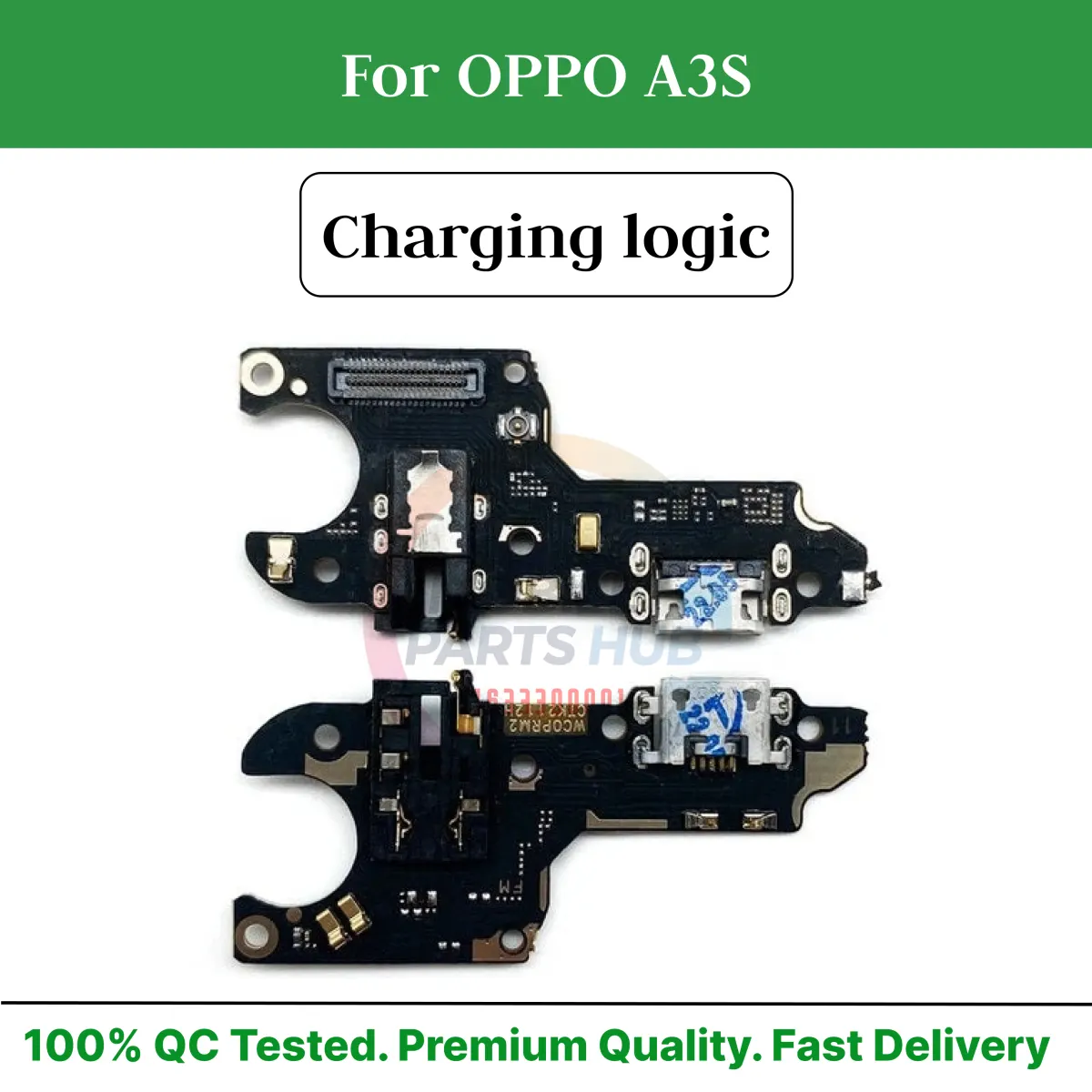 Charging Logic Board For OPPO A3S Charging Port USB Plug PCB Dock Connector Spare parts - Price in Bangladesh