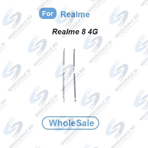 Realme 8 4G (RMX3085) External Side Buttons Power On/Off and Volume Control Replacement Keys (WholeSale) Power Volume Flex Price in Bangladesh - Mobile.com.bd