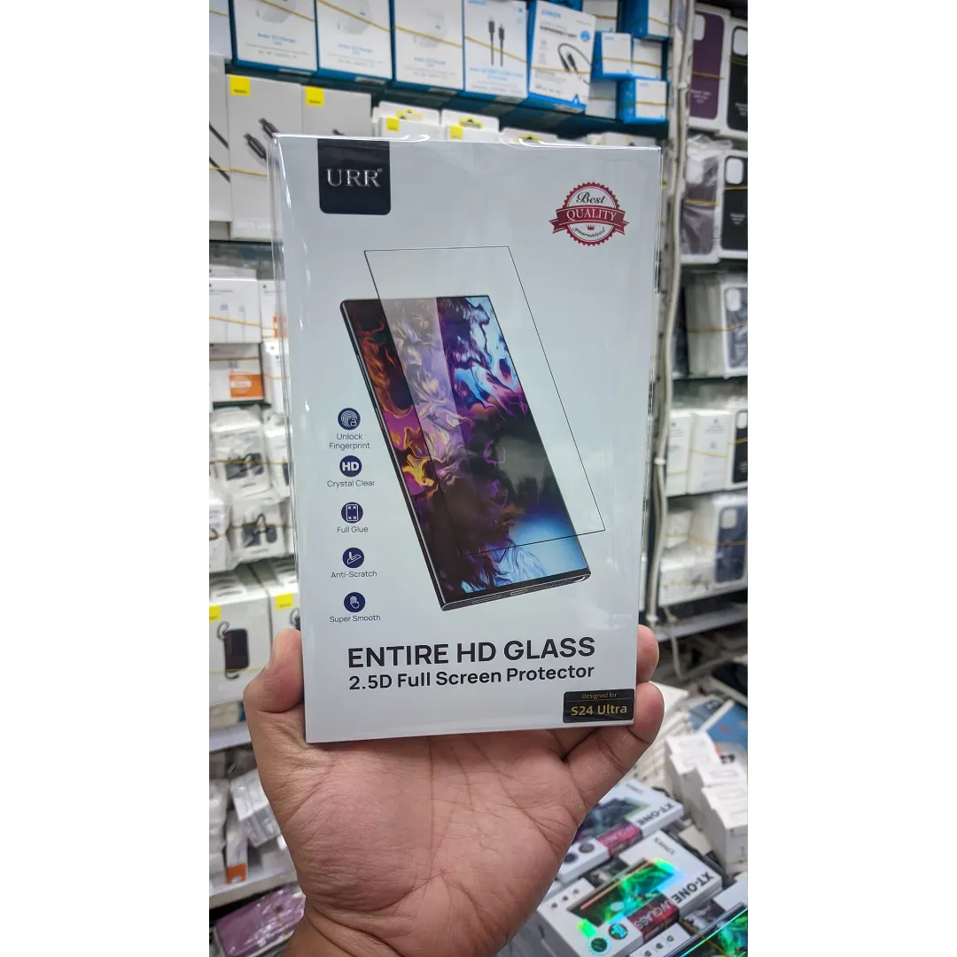 Urr Entire Series Tempered Glass 2.5D Screen Protector For Samsung Galaxy S24 Ultra 2024