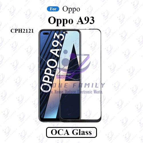 For Oppo A93 CPH2121 LCD Display Touch Screen Front Glass Lens + Lamination OCA Oca Glass Price in Bangladesh - Mobile.com.bd