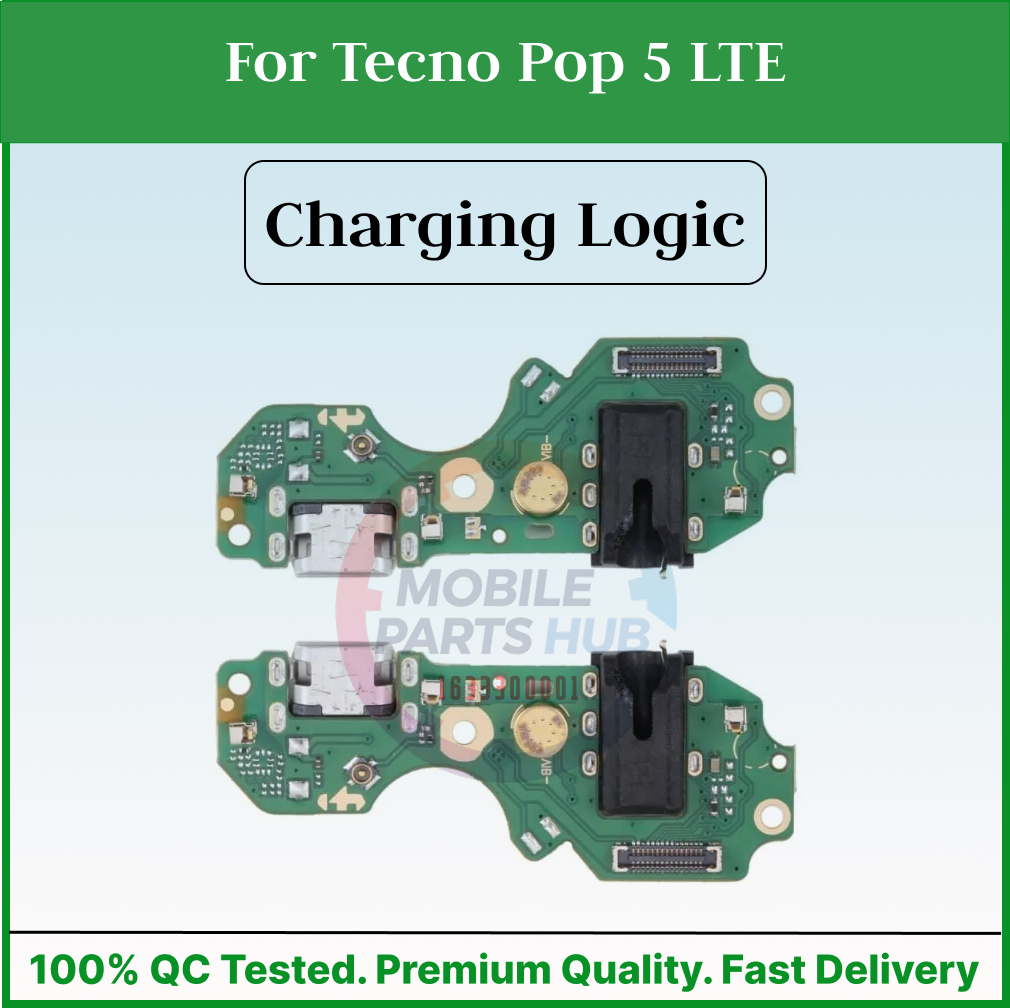 Charging Logic Board For Tecno Pop 5 LTE Charging Port USB Plug PCB Dock Connector Spare parts Mobile Parts & Accessories Price in Bangladesh - Mobile.com.bd