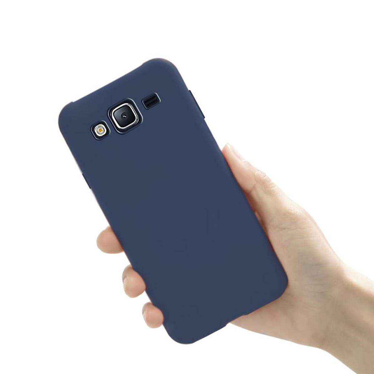 For Samsung Galaxy J7 / J7 Duos / J7 (2015) - Luxury Soft Flexible Premium Shockproof Camera Bumper Protective Stylish Silicon Back Cover - Redmi Note 11 Back Cover