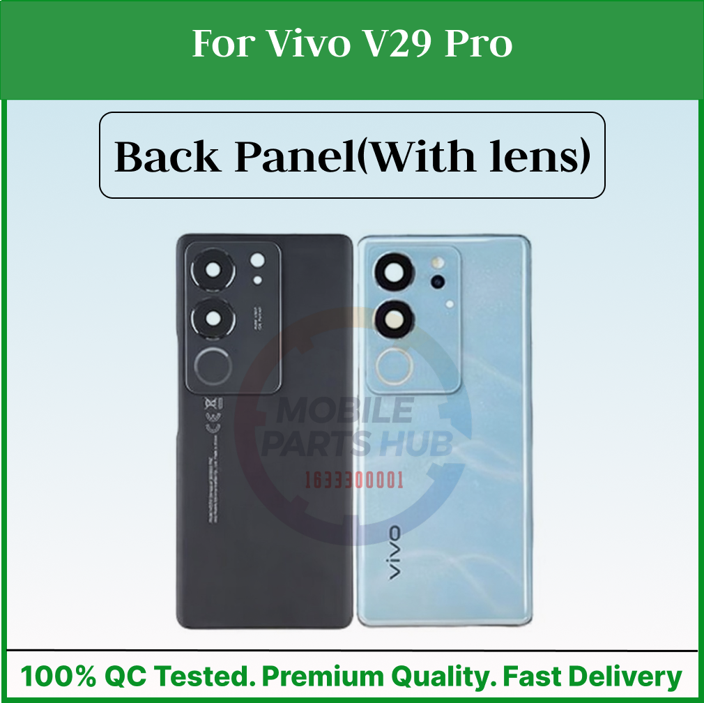 For Vivo V29 Pro Back Panel/Backshell/ Casing +Camera Lens With Logo-All Colors Available Mobile Parts & Accessories Price in Bangladesh - Mobile.com.bd
