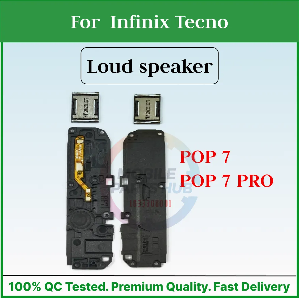 Loud Speaker Sound Buzzer For Infinix Tecno POP 7 POP 7 PRO Ringer Replacement Part Mobile Parts & Accessories Price in Bangladesh - Mobile.com.bd