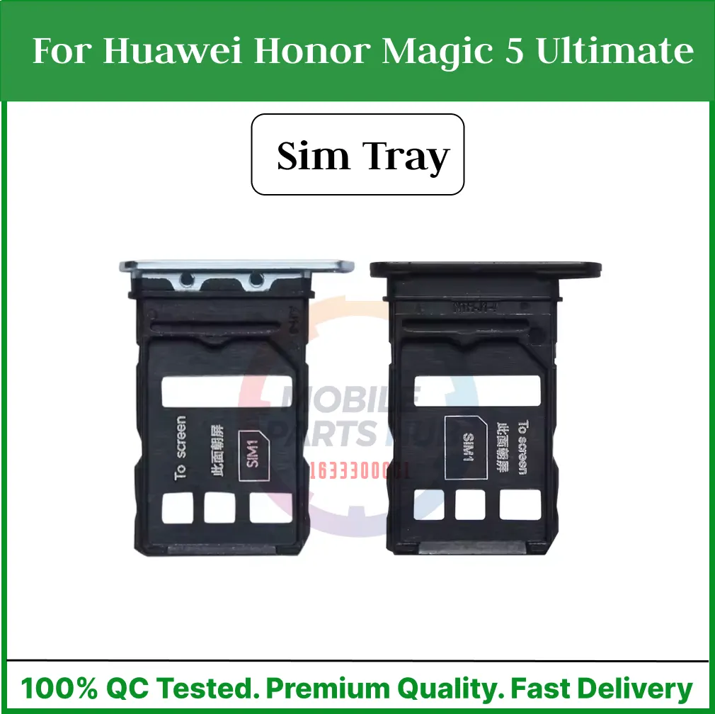 Huawei Honor Magic 5 Ultimate Sim Tray Micro SD Card Slot with Sim Ejector Pin Replacement Part Sim Trays & Ejector Pins Price in Bangladesh - Mobile.com.bd