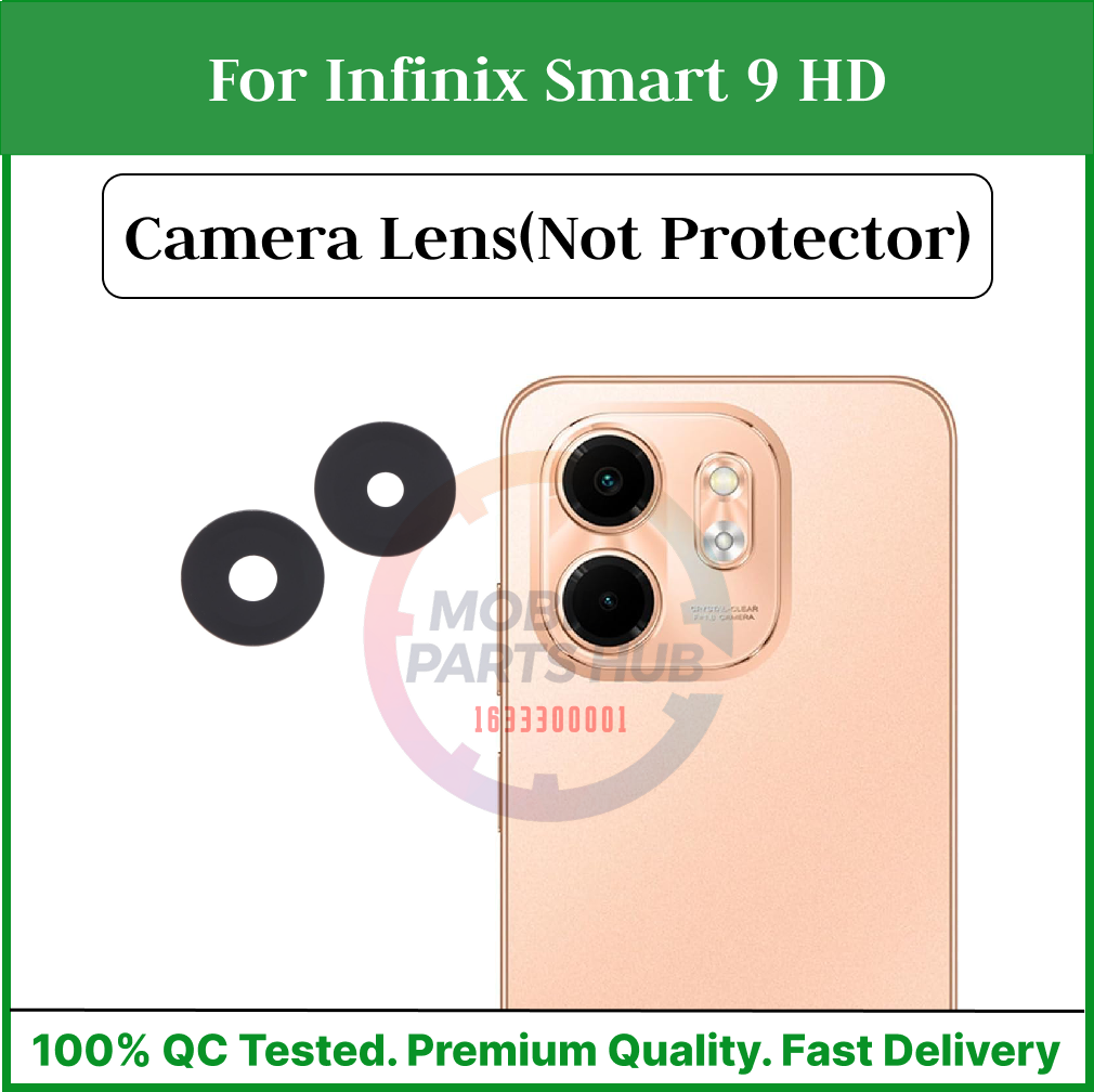Camera Main Glass Lens for Infinix Smart 9 HD Replacement Part (Not Tempered Camera Glass Protector) Mobile Parts & Accessories Price in Bangladesh - Mobile.com.bd