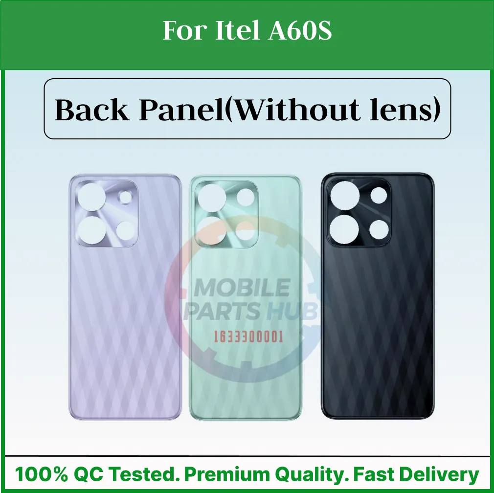 For Itel A60S Back Panel/Backshell/ Casing + Side Button With Logo-All Colors Available Back Panels & Housings Price in Bangladesh - Mobile.com.bd