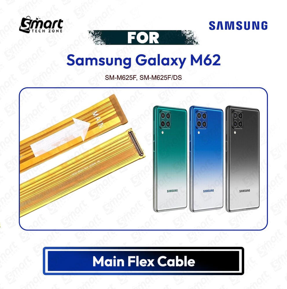Samsung Galaxy M62 Main Board Motherboard Connector Flex Cable PCB Board Repair Spare Part Replacement | SM-M625F, SM-M625F/DS - Price in Bangladesh