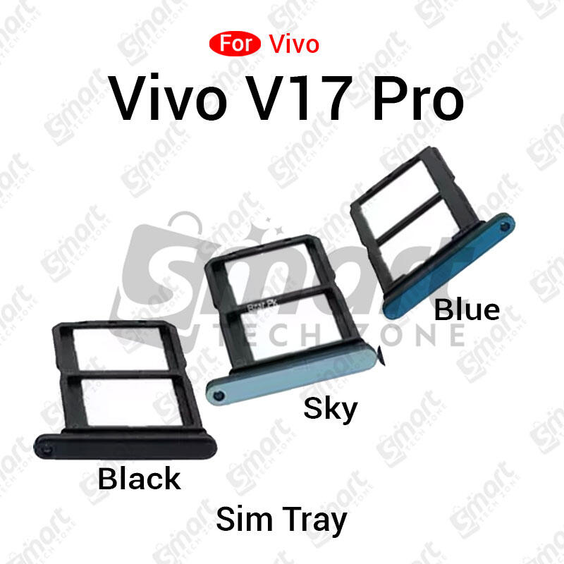 Vivo V17 Pro Sim Tray Micro SD Card Slot with Sim Ejector Pin Replacement Part Replacement Parts Price in Bangladesh - Mobile.com.bd