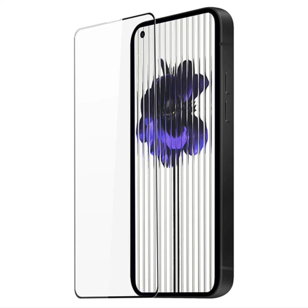 Premium Full Cover Og Glass Hd Clear Tempered Gorilla Glass Screen Protector For Nothing Phone 1 / Nothing Phone 2 / Nothing Phone 2A / Nothing Phone 3A / Nothing Phone 3A Pro / Cmf Phone 1 Phone Cases & Covers Price in Bangladesh - Mobile.com.bd
