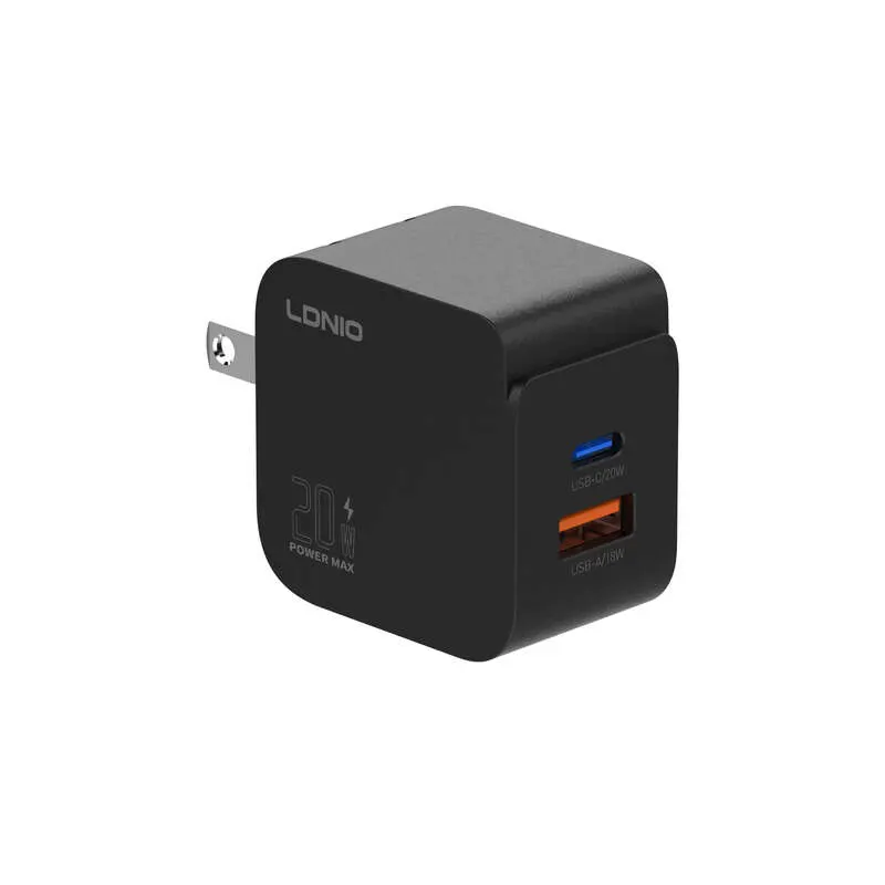 LDNIO Q3 20W USB-C/A Fast Charging US Adapter - Price in Bangladesh