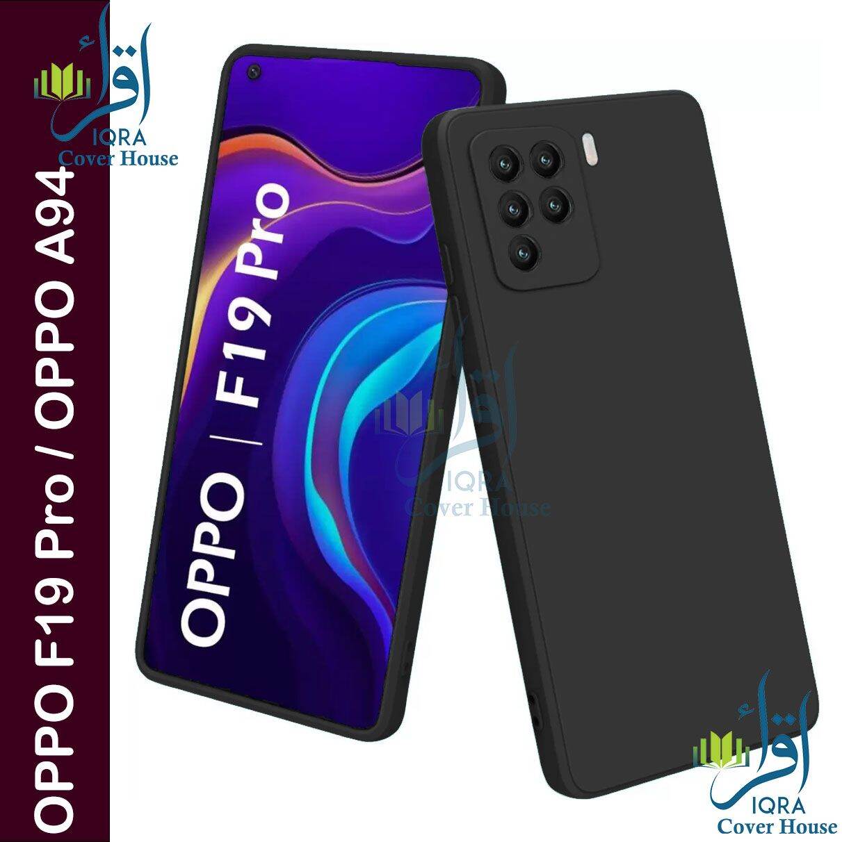 Premium Liquid Silicone Phone case for OPPO F19 Pro / OPPO A94 Liquid Silicon Mobile Back Case Soft Silicone Phone Cover