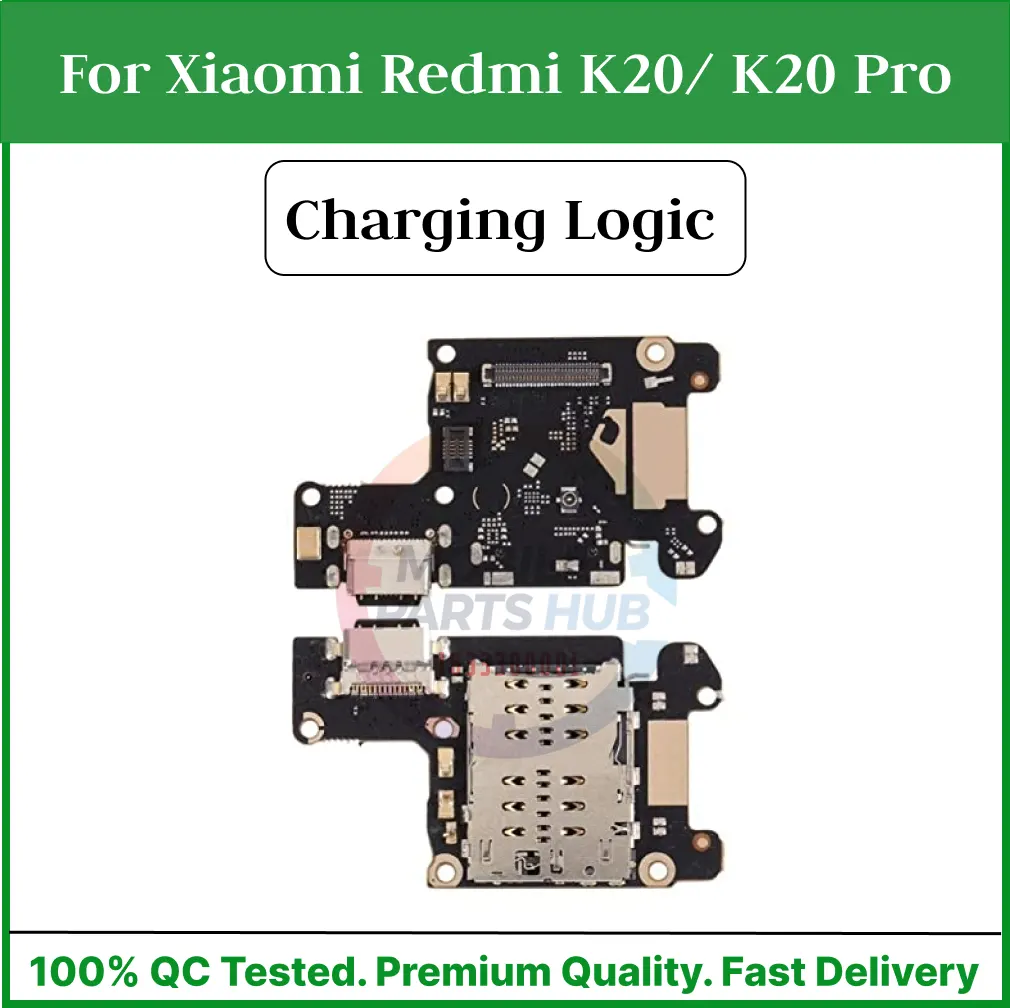 Charging Logic Board For Xiaomi Redmi K20/ K20 Pro Charging Port USB Plug PCB Dock Connector Spare parts Charging Port Parts Price in Bangladesh - Mobile.com.bd