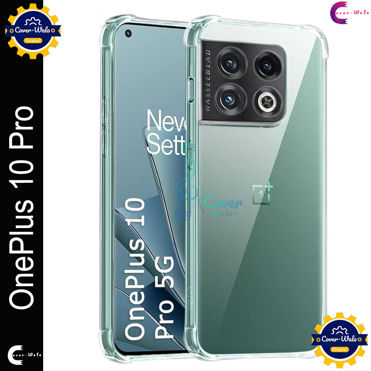 Transparent back cover For OnePlus 10 Pro 5G / 1+ 10 Pro 5G Luxury transparent Protect Back Cover Soft Case