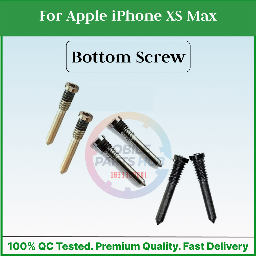 For Apple iPhone XS Max New Bottom Screw Pentalobe Dock Connector Screw Replacemnt Parts Mobile Parts & Accessories Price in Bangladesh - Mobile.com.bd