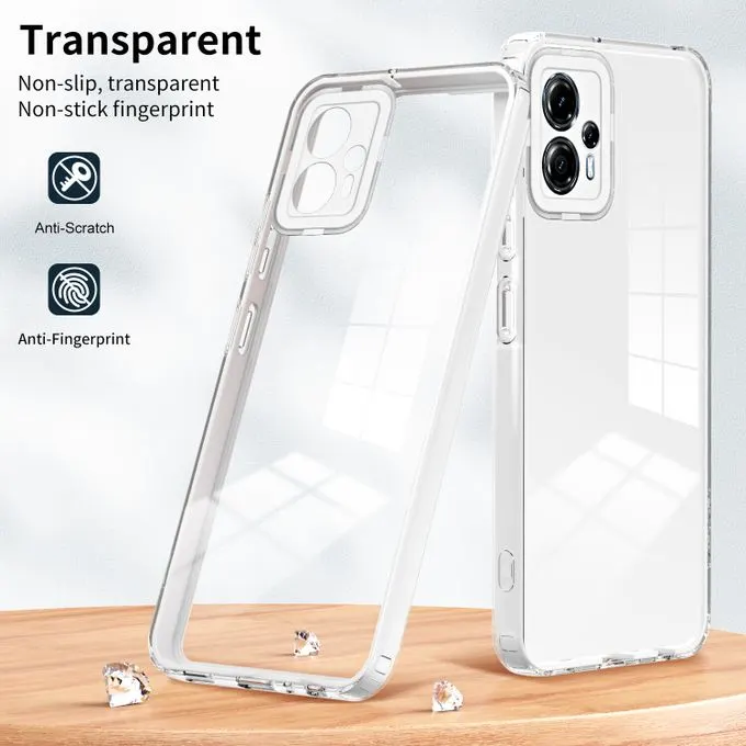 Shockproof Back Cover Case for Motorola Moto Edge 30 Edge 30 Fusion Edge 30 Ultra Edge 40 Edge 40 Neo Edge 50 Edge 50 Pro Edge 50 Fusion E7 Power E7+ E13 E14 E Raised Bump for Camera & Screen Protection | Ultra Clear Soft Silicone Back Cover (Transparent) Replacement Parts Price in Bangladesh - Mobile.com.bd
