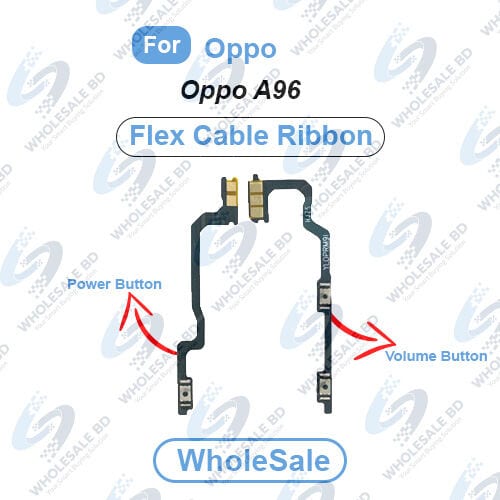 Oppo A96 Power On/Off Switch Button Side Volume Up Down Buttons Flex Cable Replacement Parts (Wholesale) Other Parts Price in Bangladesh - Mobile.com.bd