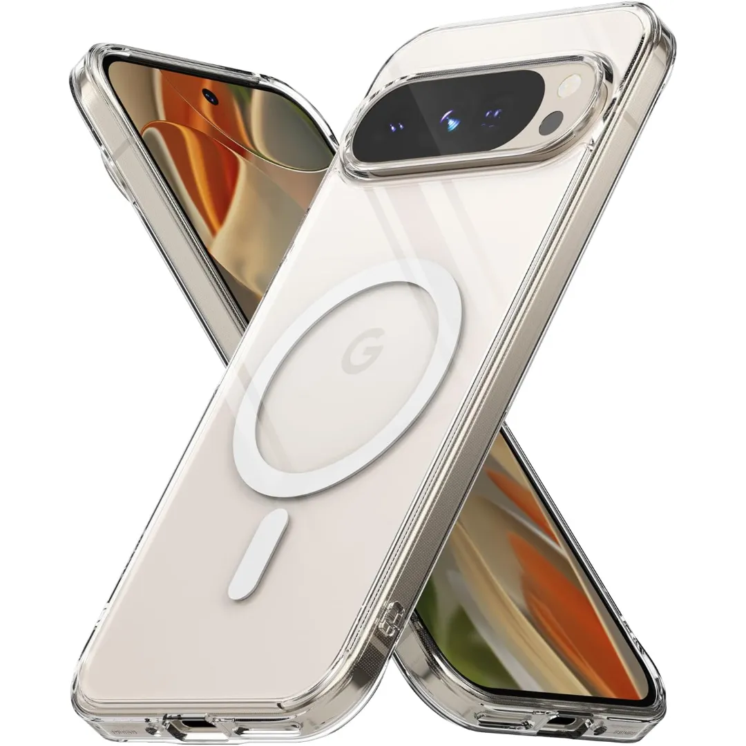 Magsafe Anti Yellow Unique Case For Google Pixel Pixel 10 Pro Xl / 10 Pro / 10 / 7 Pro, Pixel 8 Pixel 8A Pixel 8 Pro Pixel 9 Pixel 9A ,Pixel 9 Pro ,Pixel 9, 9Pro Xl,6 Pixel 6 Pro Pixel 6A Pixel 7 Pixel 7A Magsafeclear Hard Transparent Phone Back Cover