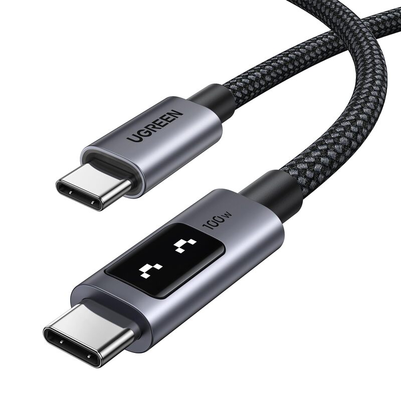 UGREEN 35501 Uno USB-C to C PD Fast Charging Cable Cable & Adapters Price in Bangladesh - Mobile.com.bd