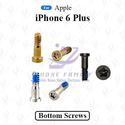 For Apple iPhone 6 Plus New Bottom Screw Pentalobe Dock Connector Screw Replacemnt Parts Charging Logic Board Price in Bangladesh - Mobile.com.bd