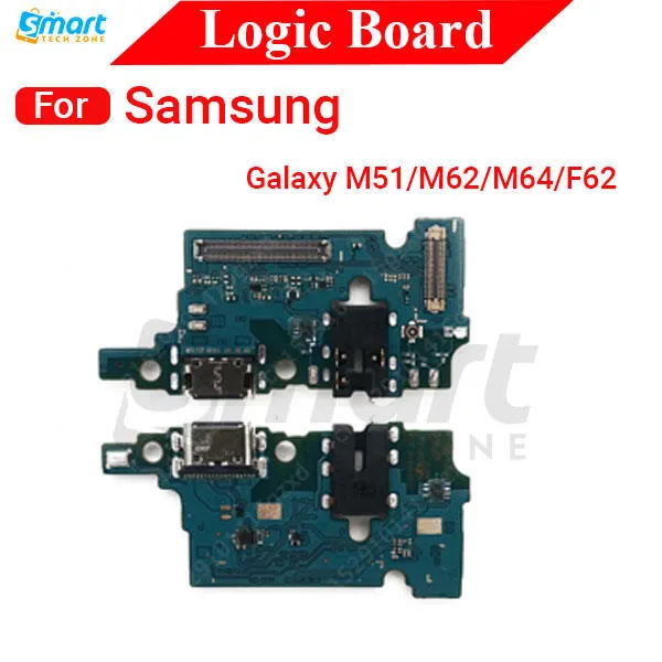 Charging Logic Board For Samsung Galaxy M51 M62 M64 F62 Charging Port USB Plug PCB Dock Connector Spare parts Charging Port Parts Price in Bangladesh - Mobile.com.bd