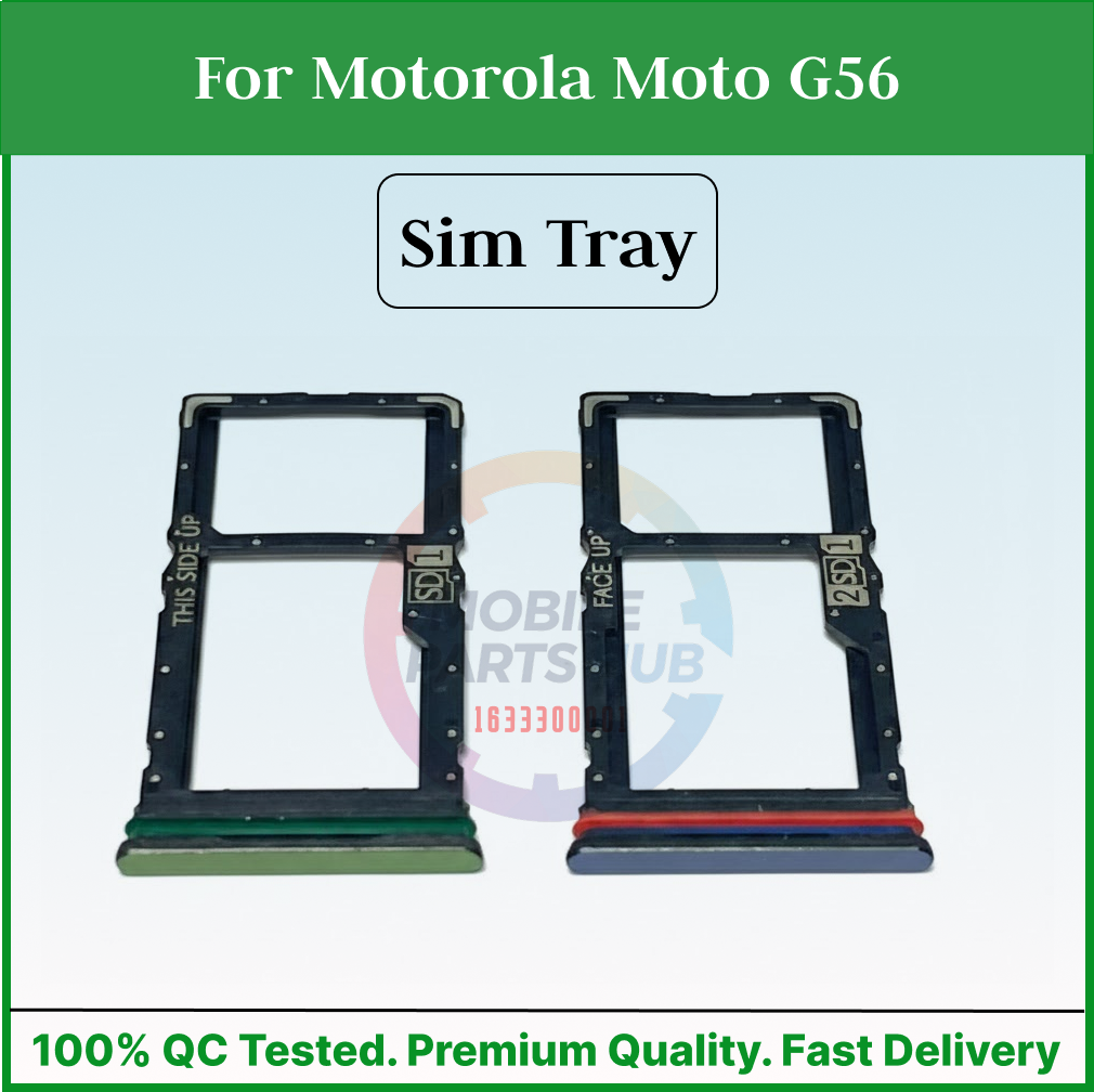 For Motorola Moto G56 Power Sim Tray Micro SD Card Slot with Sim Ejector Pin Replacement Parts Mobile Parts & Accessories Price in Bangladesh - Mobile.com.bd
