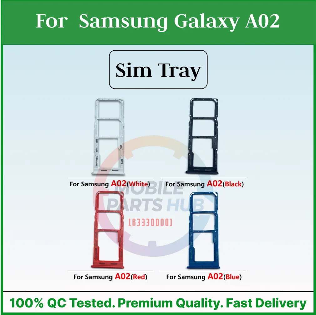Sim Slot Card Tray For Samsung Galaxy A02 With Sim Ejector Pin Replacement Parts Mobile Parts & Accessories Price in Bangladesh - Mobile.com.bd