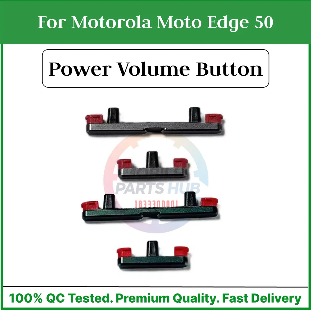Compatible with For Motorola Moto Edge 50 External Side Buttons Power On Off + Volume Control Button Outside Side Keys Mobile Parts & Accessories Price in Bangladesh - Mobile.com.bd