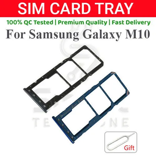 Samsung Galaxy M10 Sim Tray Micro SD Card Slot with Sim Ejector Pin Replacement Part Sim Trays & Ejector Pins Price in Bangladesh - Mobile.com.bd
