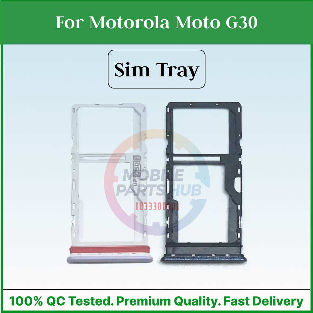 For Motorola Moto G30 Power Sim Tray Micro SD Card Slot with Sim Ejector Pin Replacement Parts Mobile Parts & Accessories Price in Bangladesh - Mobile.com.bd