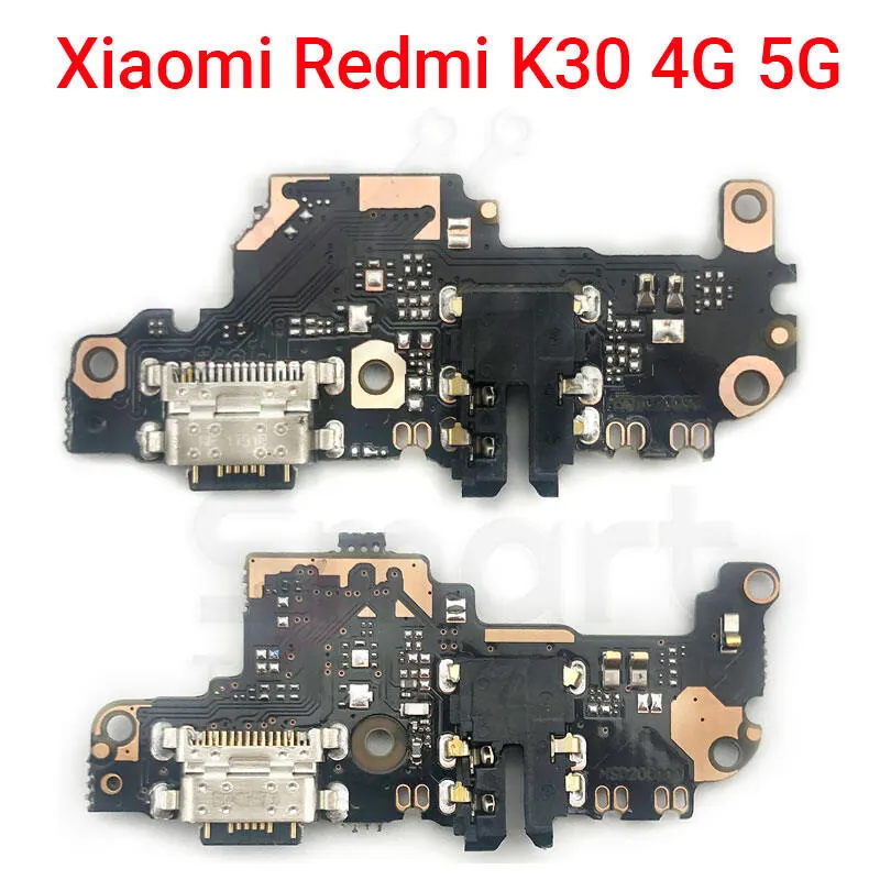 Charging Logic Board For Xiaomi Redmi K30 4G 5G Charging Port For (M1912G7BE) USB Plug PCB Dock Connector Spare parts Charging Port Parts Price in Bangladesh - Mobile.com.bd