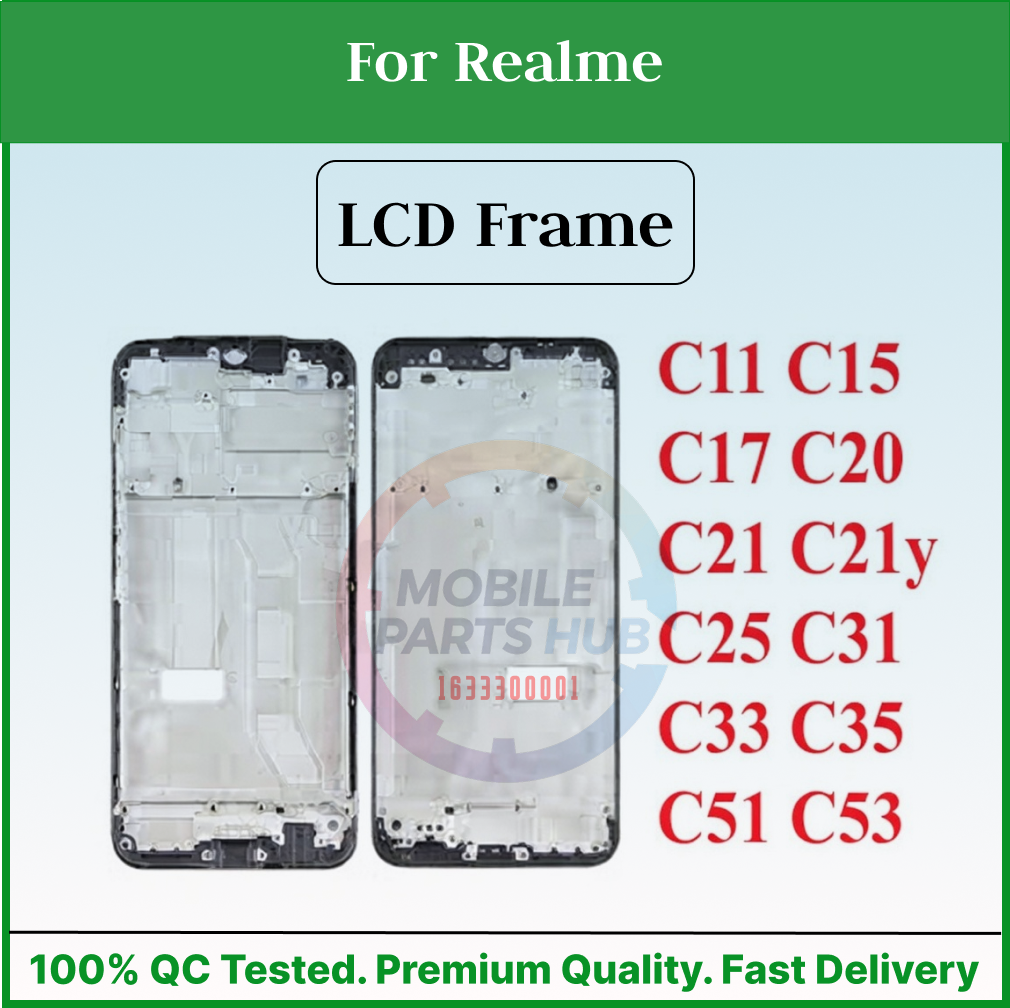 For Realme C11 C15 C17 C20 C21 C21y C25 C31 C33 C35 C51 C53 Only Front LCD Frame Housing Replacement Parts Mobile Parts & Accessories Price in Bangladesh - Mobile.com.bd
