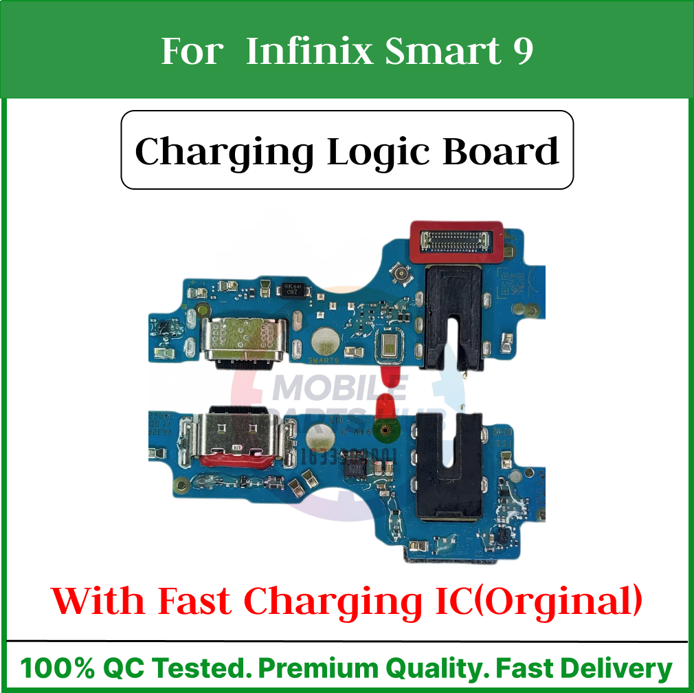 Charging Logic Board For  Infinix Smart 9 Charging Port For USB Plug PCB Dock Connector Replacement Parts Mobile Parts & Accessories Price in Bangladesh - Mobile.com.bd
