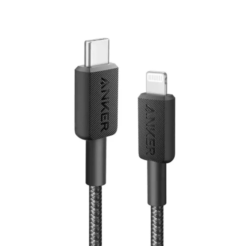 Anker 322 USB-C to Lightning Fast Charging Cable (3ft) Cable & Adapters Price in Bangladesh - Mobile.com.bd