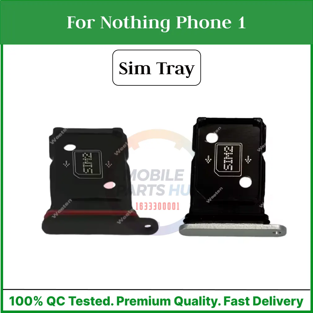 Nothing Phone 1 Sim Tray Micro SD Card Slot with Sim Ejector Pin Replacement Part Sim Trays & Ejector Pins Price in Bangladesh - Mobile.com.bd
