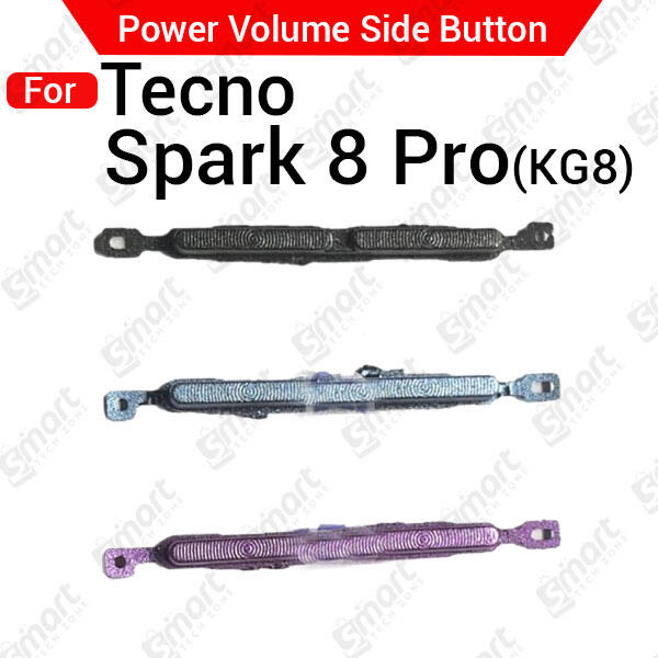 Tecno Volume Button Outside Key For Tecno Spark 8 Pro KG8 Buttons & Key Parts Price in Bangladesh - Mobile.com.bd