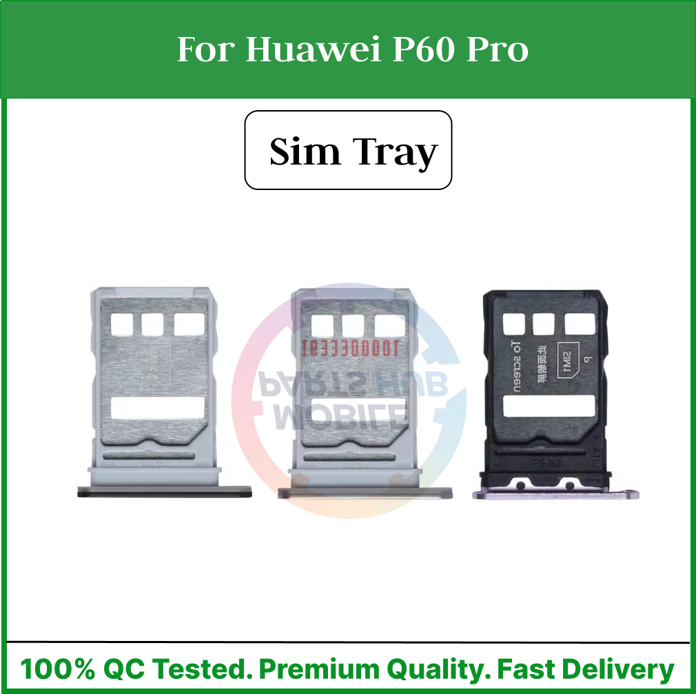 Huawei P60 Pro Sim Tray Micro SD Card Slot with Sim Ejector Pin Replacement Part Mobile Parts & Accessories Price in Bangladesh - Mobile.com.bd