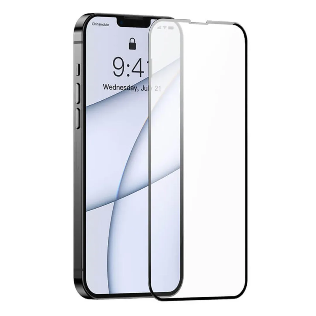 For Apple Iphone 13 Mini -9H 0.3 Mm & Full Coverage Curved Premium Tempered Og Gorilla Glass Screen Protector