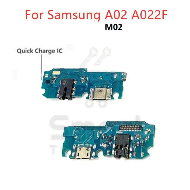 Charging Logic Board For Samsung Galaxy A02 M02 Charging Port For (SM-A022) USB Plug PCB Dock Connector Spare parts Charging Port Parts Price in Bangladesh - Mobile.com.bd
