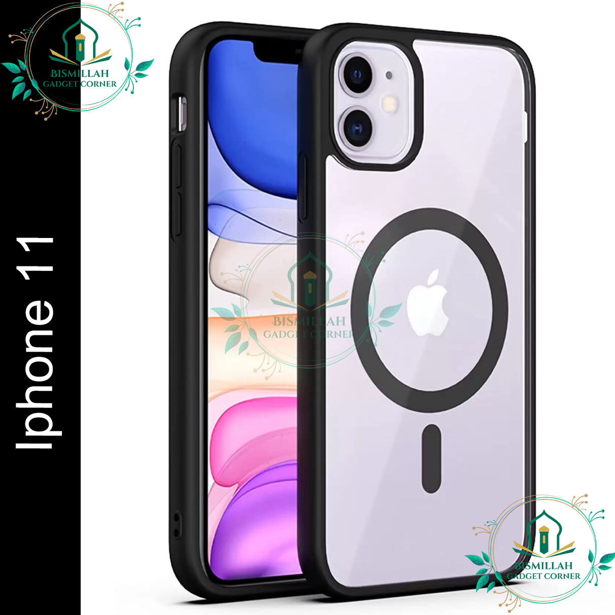 Acrylic Crystal Clear MagSafe Case for Apple IPhone 11 Clear