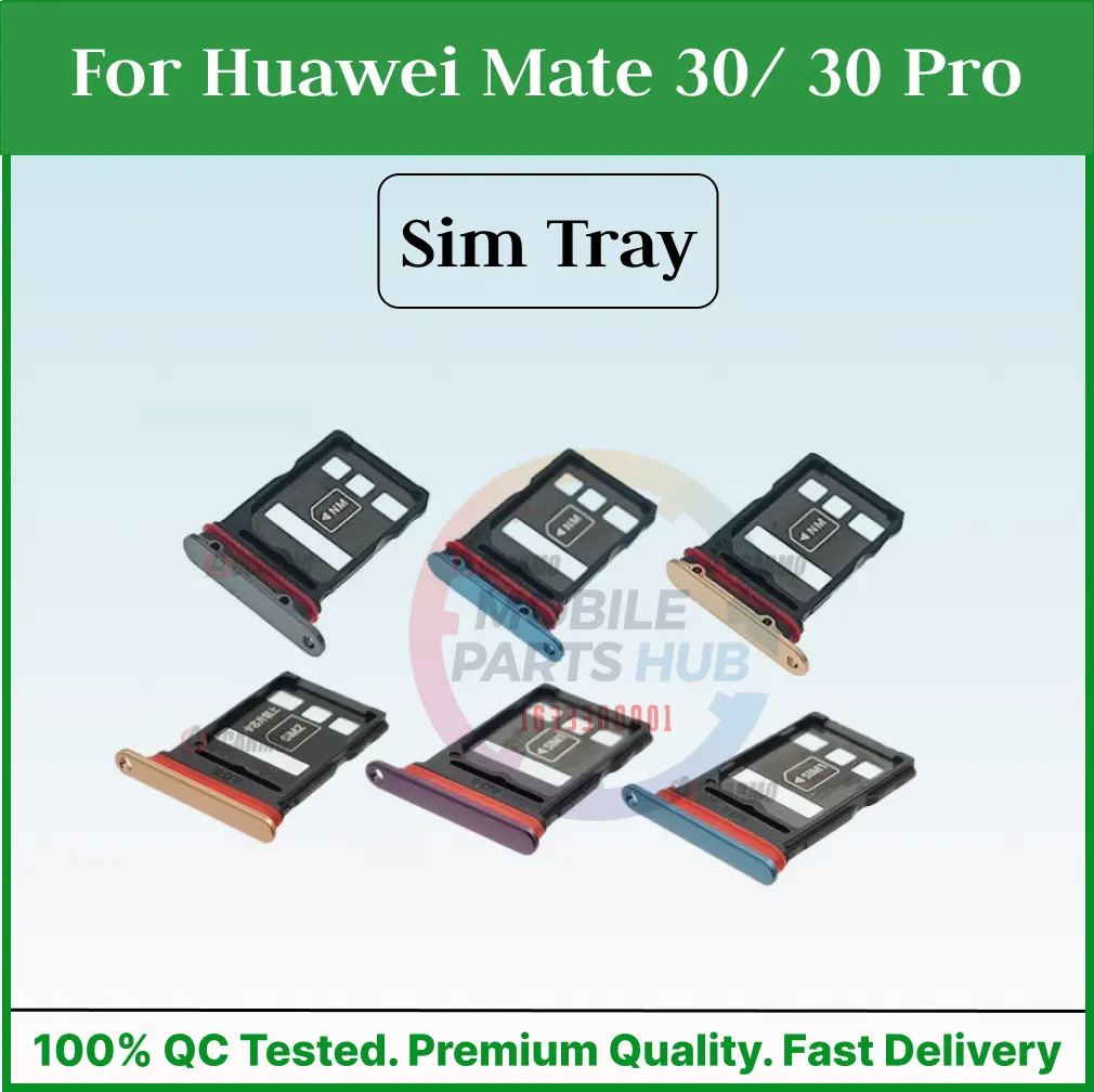 For Huawei Mate 30/ 30 Pro Sim Tray Micro SD Card Slot with Sim Ejector Pin Replacement Part Sim Trays & Ejector Pins Price in Bangladesh - Mobile.com.bd