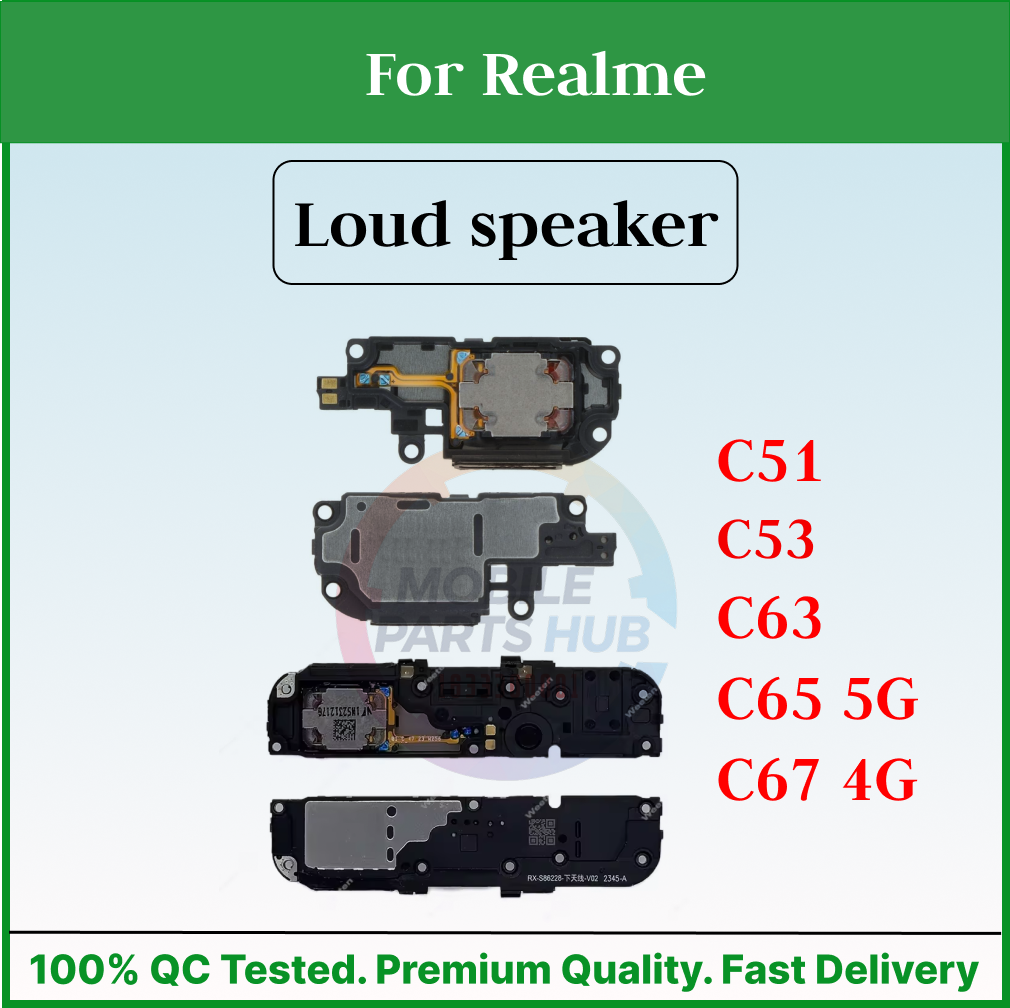Loud Speaker Sound Buzzer For Realme  C51 C53 C63 C65 5G C67 4G Ringer Replacement Part - Price in Bangladesh